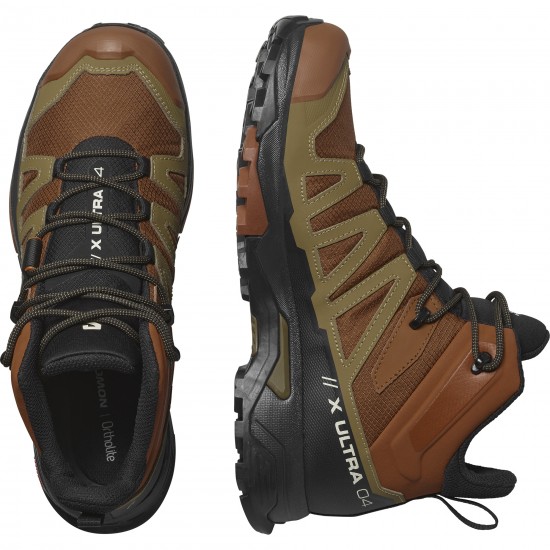 X ULTRA 4 MID GTX - Caramel Cafe/Gothic Olive/Black